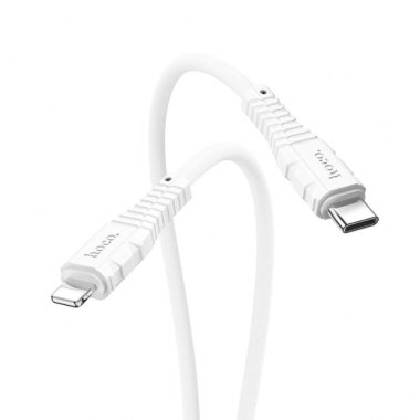 Кабель Type-C - Lightning 1 м белый Hoco X67